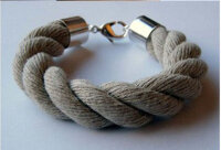 LeinenArmband Leinen 20 cm NEU