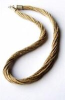 Leinenkette ideal für Bernstein Anhänger 55 cm NEU