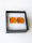 Manschettenknöpfe Herrenschmuck Geschenk ORANGE Silber 925 20830