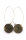 Ohrringe Bernstein Silber 925 GRAU O10