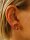 Ohrringe stud Bernstein HONIG Silber 925 NEU