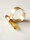 Ring Silber 925 GELB HELL NEU UNIKAT