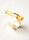 Ring Silber 925 GELB HELL NEU UNIKAT