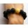 Armband aus schwarzen LAVA und BERNSTEINKUGELN  Neu 21722