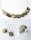 Ring Halskette Ohrringe Bernstein Schmuck Set Sterling Silber 925 Bernstein - NEU - Unikat 22069