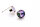 Ohrringe Stecker Silber 925 Kristall Elements Minimalistischer Schmuck Modern Geschenk für Frau Handmade