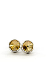 Ohrringe Stecker Silber 925 Kristall Kristalle Elements...