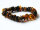 Bernstein Armband Cognac, Multicolor oder dunkel auf Gummiband B10