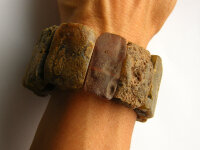 Bernstein Armband GELB BRAUN Naturbelassen Gummiband 21783