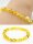 Bernstein Armband gelb transparent poliert