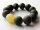 Armband Kugeln BÄLLE schwarzer Bernstein Neu UNIKAT -