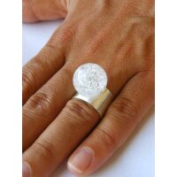 Bergkristalle Ring Silber 925 NEU