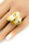 Ring Bernstein MOSAIC Sterlingsilber 925 Unisex UNIKAT R122