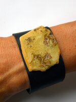 LederArmband Bernstein Männerarmband 19746