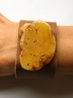 LederArmband Bernstein Männerarmband 20771