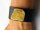 LederArmband Bernstein Männerarmband GELB NEU- UNIKAT 19675